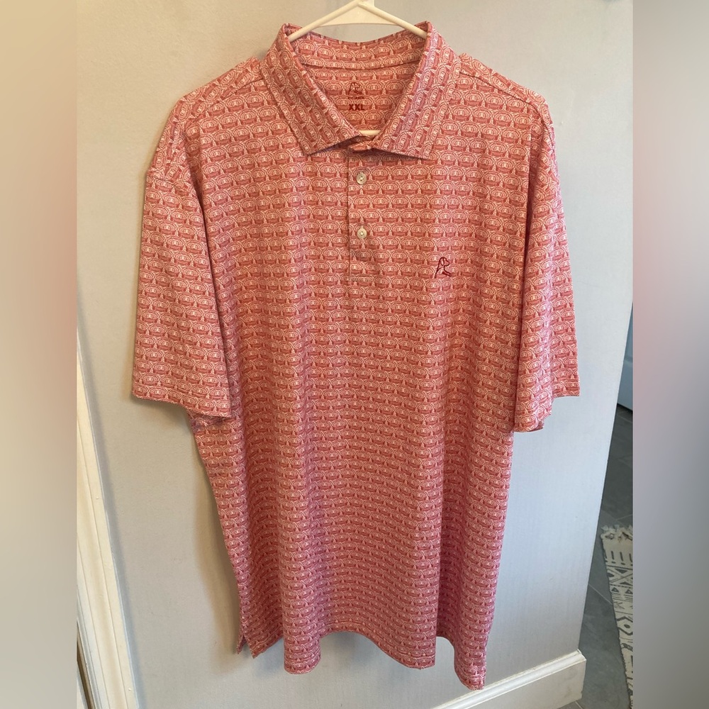 Rhoback The Alabama Saban Field at Bryant-Denny Stadium Men Collegiate Polo XXL